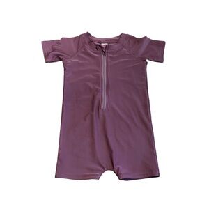 Kate Quinn purple one piece  swimsuit size 2T